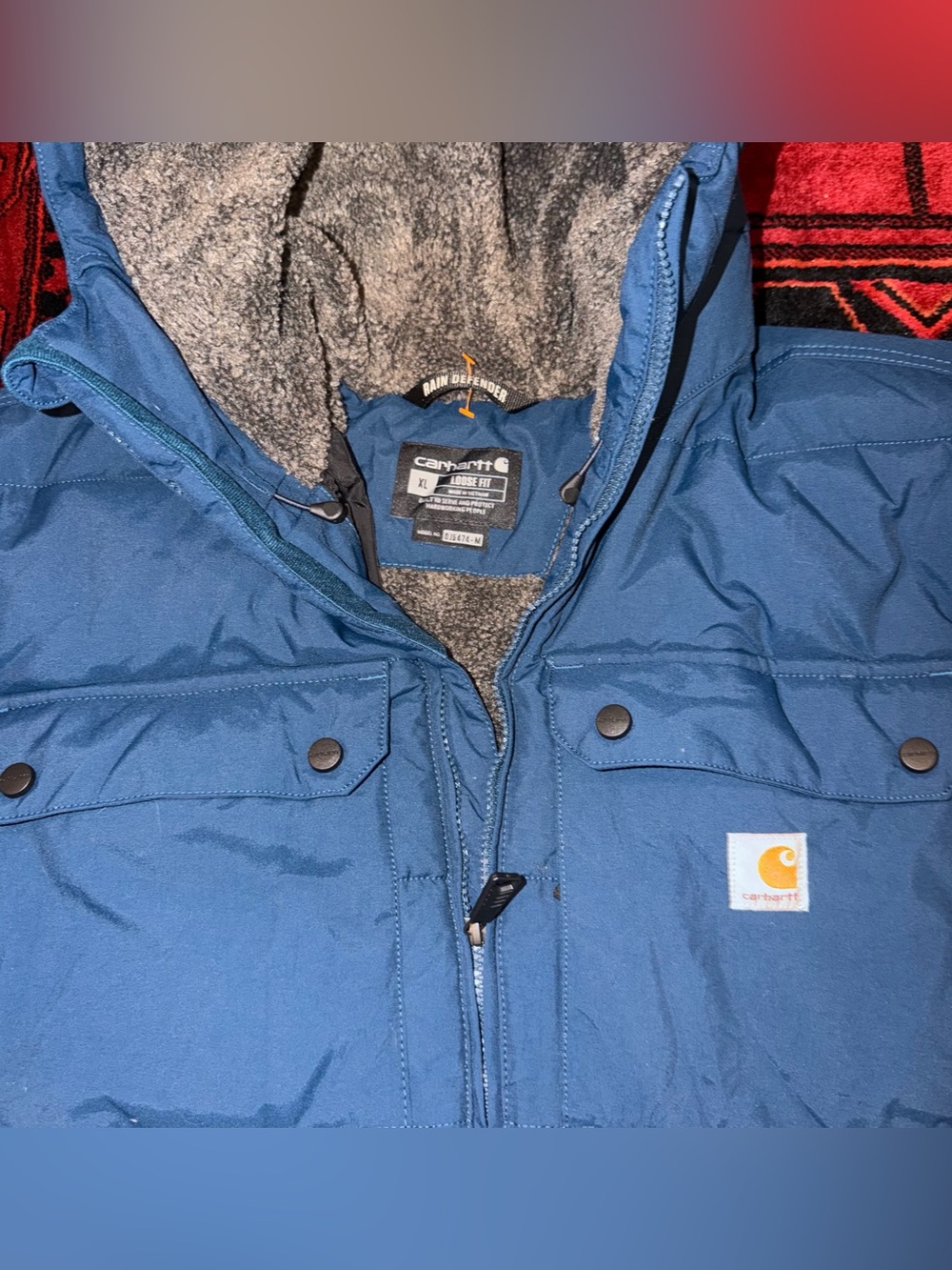 Carhartt Montana Loose Fit Insulated Jacket XL NWOT - Picture 3 of 9